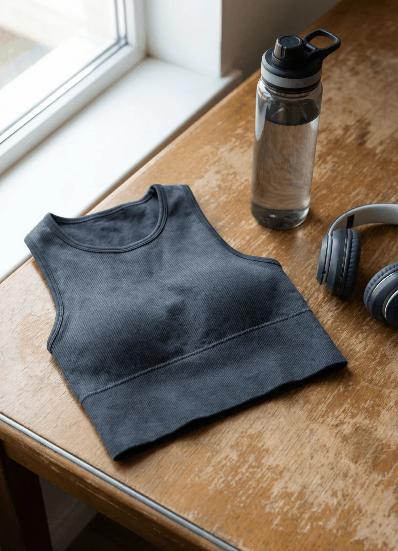 Gym shirt crop top ladies